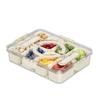 Fresh Box Outdoor Camping Spring Outing Picnic Mobile Refrigerator Food Partition Storage Box Portable Fruit Bento Box
