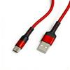 1м плетеный нейлоновый USB-C кабель для зарядки Android-телефонов
