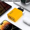 Двойное PD USB-зарядное устройство, настенный адаптер QC3.0 120 Вт, быстрая зарядка для телефонов, штекер EU/US/UK для Apple iPhone 15 pro, Android, Samsung