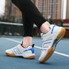 36-45 Couple Plus Size Anti Slip and Wear-resistant Tennis Shoes Badminton Shoes Table Tennis Shoes Sports Shoes