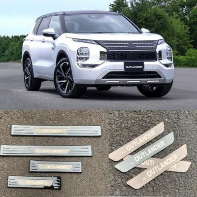 Для Mitsubishi Outlander Аксессуары Накладка на порог Защитная накладка на порог Защитная крышка