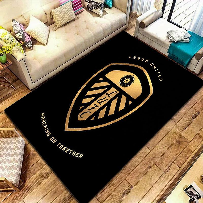 Leeds United Carpet Rug for Living Room Bedroom Home Sofa Decoration,Kids play Non-slip Floor Mat