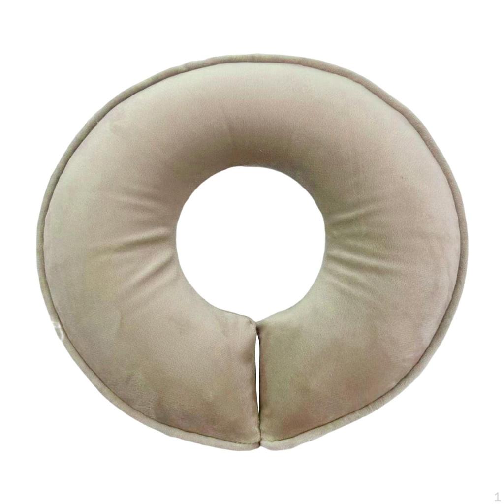 Face Down Pillow Breathable Headrest Massage Bed Comfort Memory Foam U Shape Neck