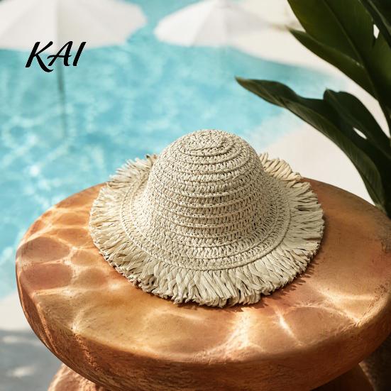 Comfortable Pet Straw Hat Cat Hat, Sun with Lace And Bow, Summer Soft Cute Protection for Cats Small Dogs Outdoor Walks Dog