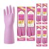 Bulk In Hand Only Nice Hand Mu Medium Thick One Hand Right Set of 6 M Size Pink Kitchen Fleece Fleece Vinyl Gloves [Showa Gloves] Purchase/Made