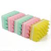Color Random 5 Piece/Pack Household Home Essential Wave Sponge Kitchen Cleaning Tool Washing Sponge