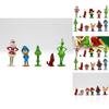 Festive Green Character Figurines Set For Christmas Decoration And Gifts