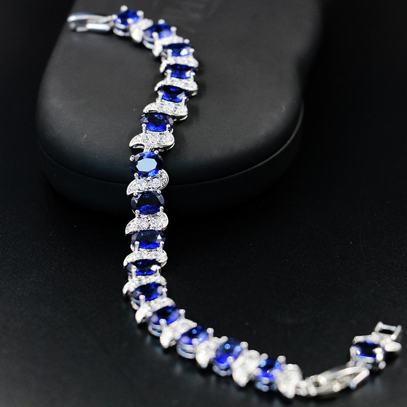 Best-selling Womens Zircon Bracelet Colorfast Fashion Live Fox Jewelry