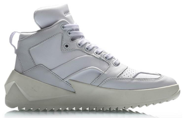 Li Ning CF Gold Age 2000 Коровья кожа, Текстиль, Синтетическая кожа Амортизация Нескользящая Подошва с отскоком Средняя высота AGCQ194-1