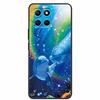 Чехол для Honor 70 Lite Мягкий ТПУ Силиконовый Расписной Черный Чехол с Кошкой Для Huawei Honor70 Lite RBN-NX1 Чехлы Honor 70Lite 5G Сумка