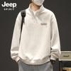 Мужская толстовка JEEP SPIRIT с молнией до середины и воротником-стойкой