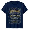 Made In 1996 Unisexs T Shirt 30th Birthday Gift Vintage Aged Perfection
