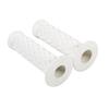 22mm 7/8"   Vintage Soft Rubber Handle Bar Hand Grips For Motorcycle Dirt Bike Black