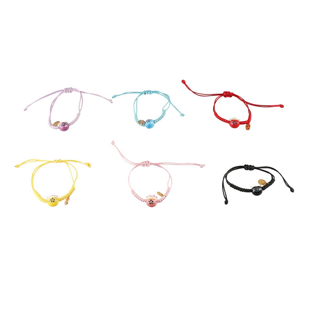 Браслет-веревочка ручной работы Манеки-неко Женский браслет на руку Креативное плетение красной веревочкой Мужской