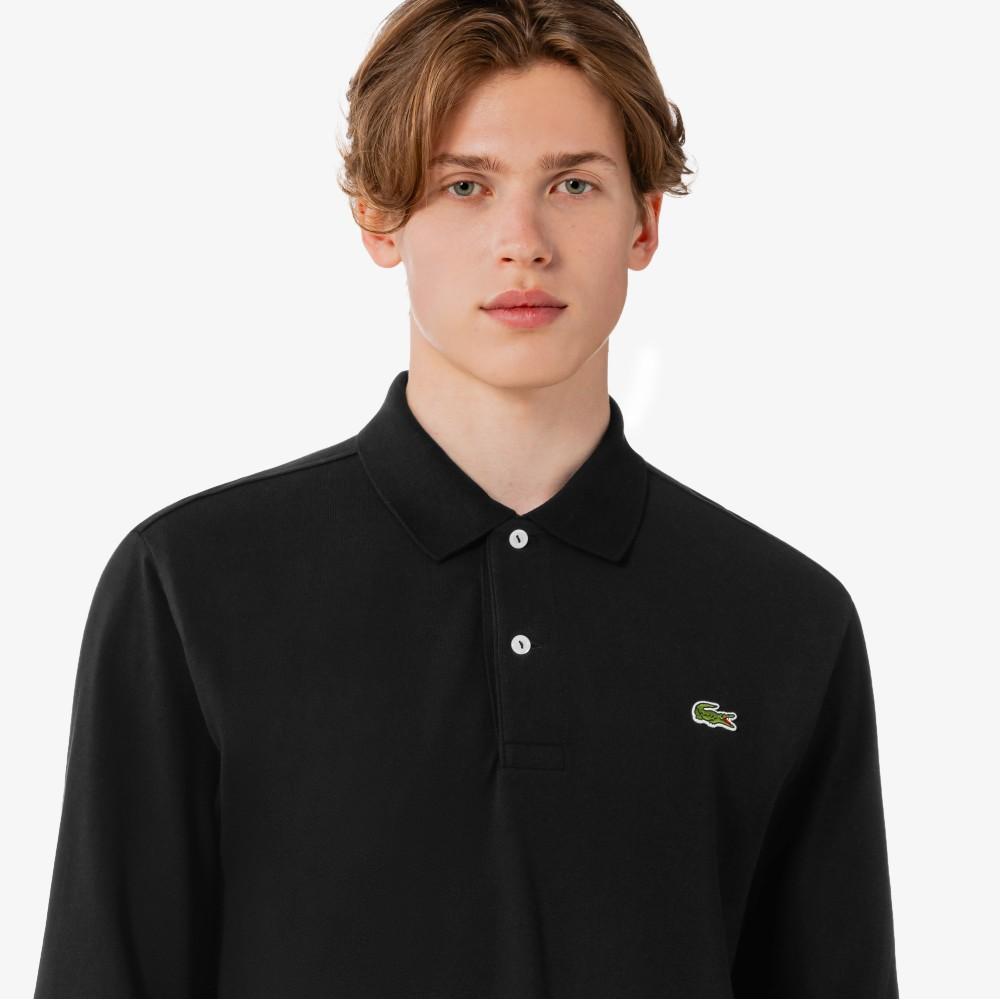 [Lacoste] Men's French Regular Fit Basic Long Sleeve Polo Shirt PH732E-56G031