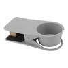 Cup Holder Clip Desk Side Glass Mug Bottle Clamp Stand Plastic for Home Office Storage
