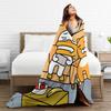 K-Kakaos F-Friends   Plush Blanket Kids  Flannel Throw Blanket For Couch Chair Soft Custom Quality Bedspread Gift Idea