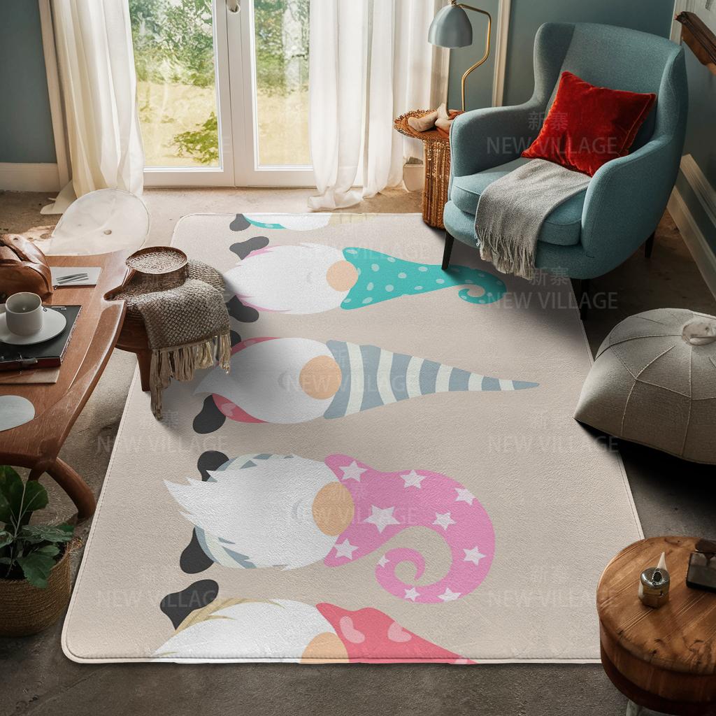 Ковер у входа в дом Домашний коврик у двери Гостиная Ванная Комната Ноги ванная комната Нескользящие коврики с водопоглощением для ванной Счастливого Рождества зима