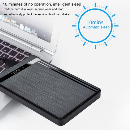 Практичный корпус для жесткого диска Низкое энергопотребление Ультратонкое хранилище данных