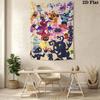 Kingdom Hearts Pattern Home Decor Tapestry, Wall Hanging, Decorative RV Wall Cloth.XGT0914084