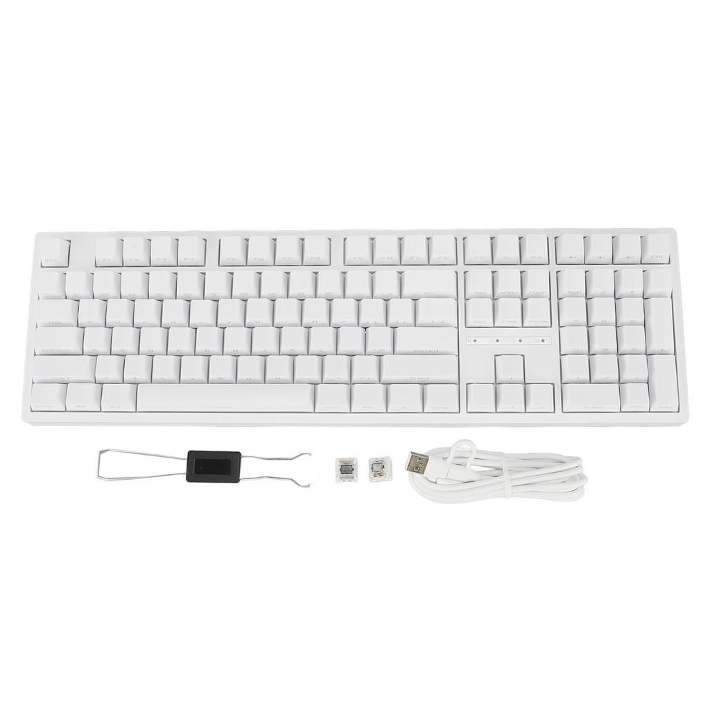108 Keys Mechanical Keyboard Linear Action Switch RGB Wireless 2.4G Bluetooth 3.0 5.0 Type C Wired