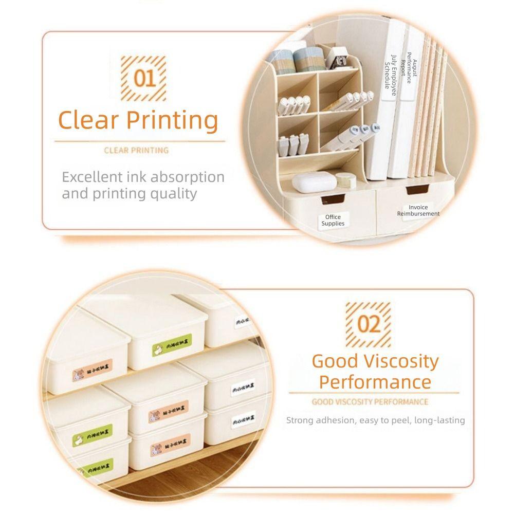 Thermal Sensitive Paper Thermal Sensitive Paper Tags for P15/P12/P11/D30/D32/D35/Q30