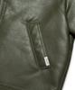 Fallett Cracked Leather Shearling Khaki