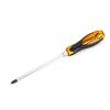 Cross Screwdriver Strong Torque Automatic Magnetic Absorption Anti-roll 6-side Rotating Rod Large Wide Head Screw Driver for Workshop