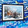 Home Decor Diamond Painting Scenery Cross Stitch Diamond Embroidery Scene Pictures of Rhinestone