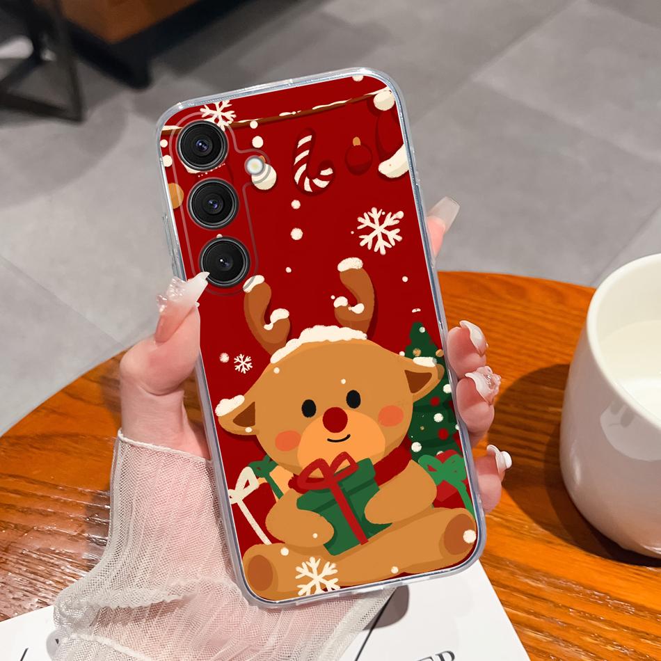 Чехол для Samsung Galaxy S25 FE Plus Ultra Прозрачный с рисунком цветов Задняя крышка для Samsung S 25 Ultra Мягкие противоударные чехлы для телефона