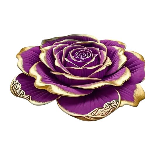 Non-Slip Floor Mat 3D Realistic Floral Pattern Bath Mat Super Absorbent Rug Quick-Drying Easy Maintenance Door Mat