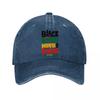 Pan African Heritage StateUnisext Lette  New Vintage Washed Cotton Baseball Cap Sun Hats