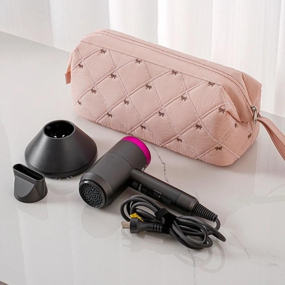 Dustproof Travel Storage Bag Bowknot Travel Wash Handbag Make Up Bag Beauty Tools Storage
