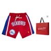 Mitchell & Ness x Just Don Баскетбольные шорты Унисекс Красные SHORMO20277-P76RDRY96