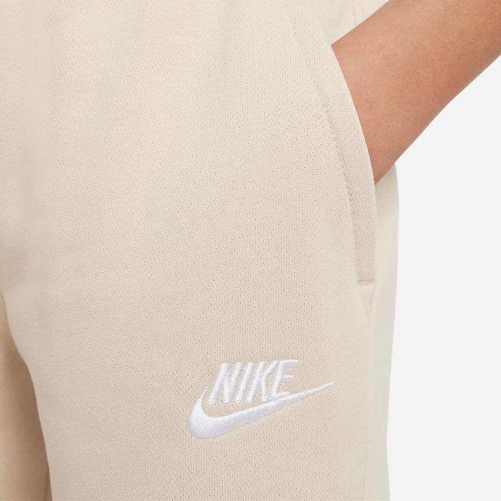 Nike Club Fleece Knit Joggers Kids Bottoms Sand-Dune FD3019-126