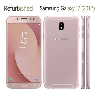 Восстановленный Samsung Galaxy J7 2017 J730F J730FM 4G Dual Sim 5.5" 13МП 3ГБ ОЗУ 16ГБ ПЗУ Мобильный телефон с двумя SIM-картами