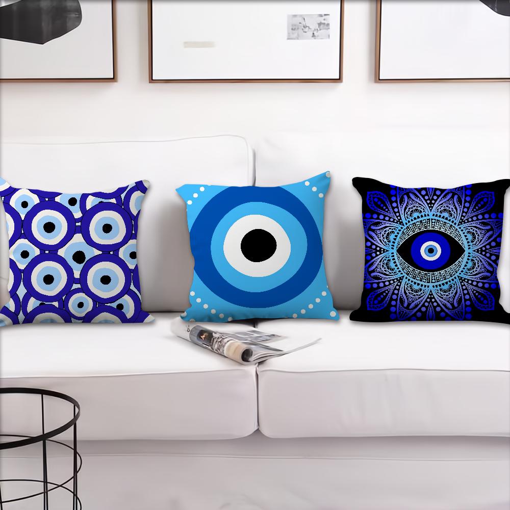 Удобная наволочка Nazar soft Evil для дивана, гостиной, арт-комнаты, домашний амулет, декор для офиса и защитные маски для глаз