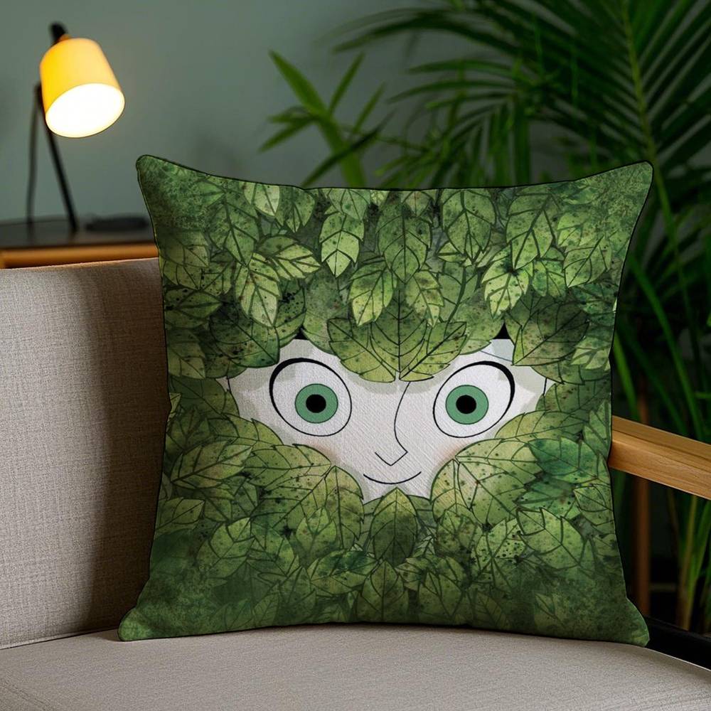 The S-Secret of Kells Pillow Case Home Dorm Chair Back Short Plush Double-sided Printing Office Nap Time Cushion Cover
