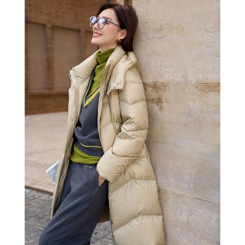 Женская повседневная пуховая куртка средней длины Iveni Classic WEOA516