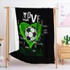 Blanket Flannel Blanket Football World Cup Sports 2D Digital Printing Blanket Blanket