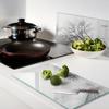 Set of Two Decorative Glass Kitchen Boards Winter Tree 2x30x52 cm
