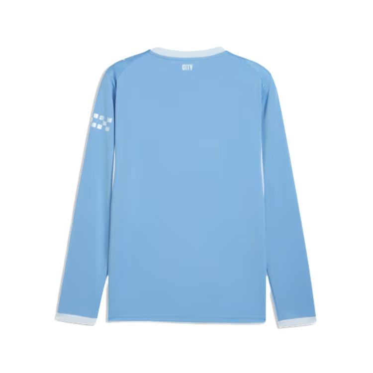 Puma X Манчестер Сити Домашняя футболка с длинным рукавом 'Team Light Blue Icy Blue' Мужская 784327-01