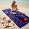 1pc C-Coraline (4) Beach Towel, Comfortable and Thick, and Swimming/Bath/Picnic/Camping Towel, Suitable for Seaside Beaches