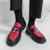 Leather Men Business Formal Shoes Brand 2025 Men's Loafers Dress Moccasins Breathable Slip On Driving Shoes Size 38-46