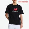 New Balance Футболка с коротким рукавом Essential с большим логотипом Mt51500