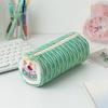 Floral Pattern Pencil Bag Soft Material Stationery Bag Sweet Cartoon Pencil Case  Back to School