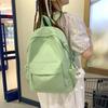 Сплошной цвет рюкзак женский кампус младших классов средней школы школьный ранец