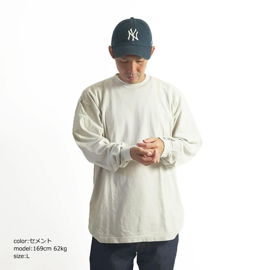 Angeles LOSANGELES APPAREL 1807GD Garment Dye Crew Neck Long Sleeve White XXL [Los Apparel] Футболка 6,5 унций