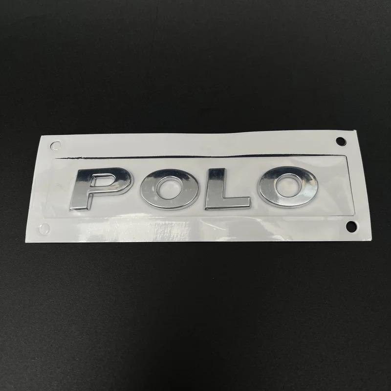 For VW Polo 1.4 1.6 Trunk Lettering Displacement Standard Rear Tail Mark Silver RK5