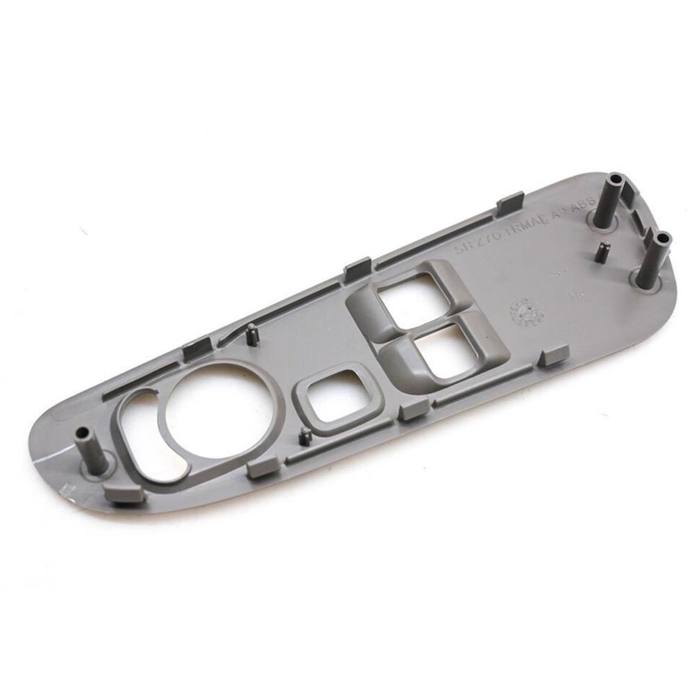 1 шт. Серый ободок кнопки стеклоподъемника водительской двери для Dodge Ram Standard Cab 2003-2008